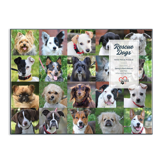 Rescue Dogs 1000 Piece Jigsaw Puzzle by Galison - 2