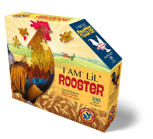 I Am Lil' Rooster 100 Piece Puzzle by Madd Capp Box Front