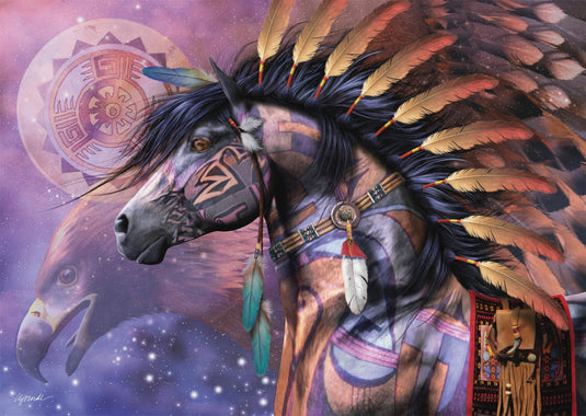 Laurie Prindle - Shaman 1000 Piece Jigsaw Puzzle by Schmidt Puzzle - 2