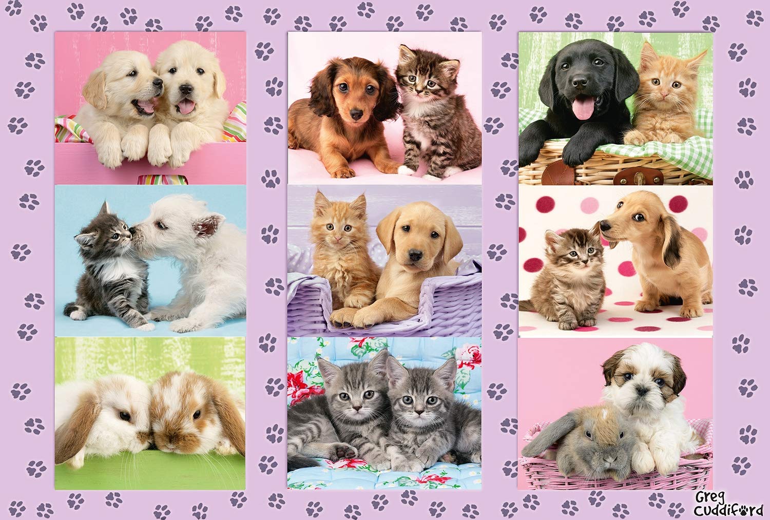 My Animal Friends 100 Piece Jigsaw Puzzle by Schmidt Puzzle