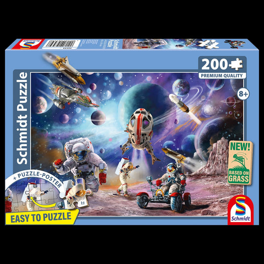 Space Mission 200 Piece Jigsaw Puzzle by Schmidt Puzzle - 1