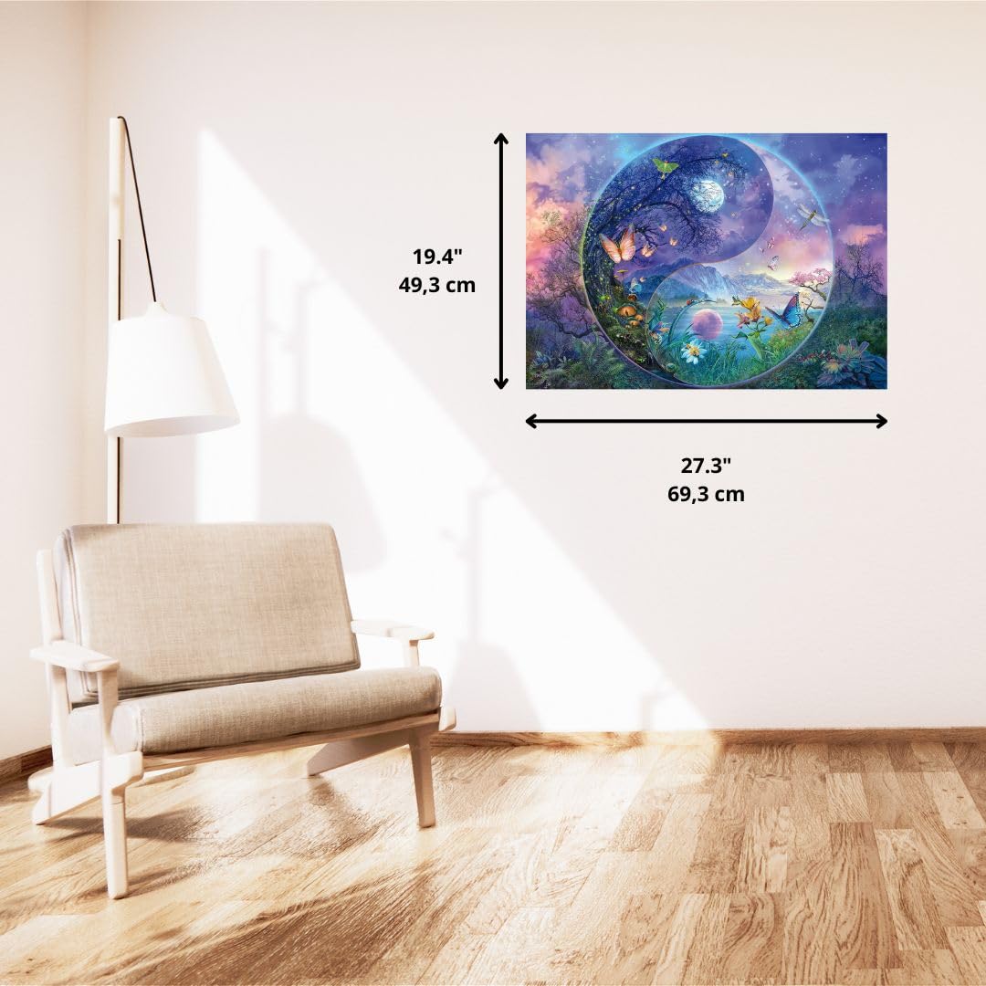 Yin & Yang: Fantastic Insect World 1000 Piece Jigsaw Puzzle by Schmidt Puzzle
