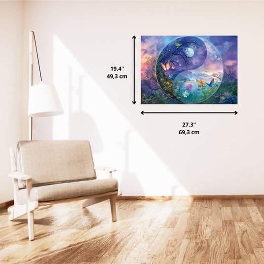 Yin & Yang: Fantastic Insect World 1000 Piece Jigsaw Puzzle by Schmidt Puzzle - 2