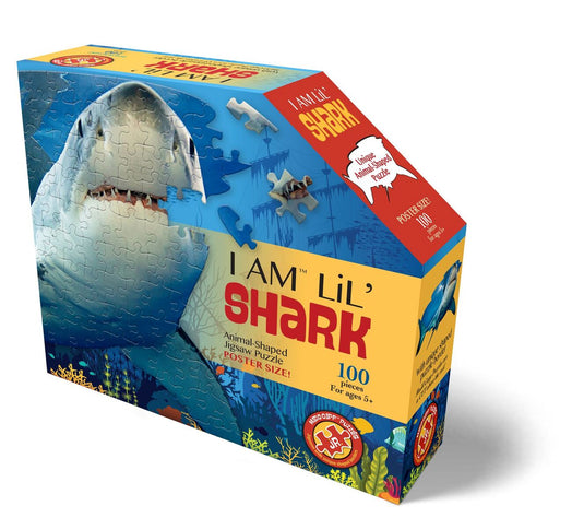 I Am Lil' Shark 100 Piece Puzzle by Madd Capp Box Front