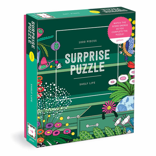 Shelf Life 1000 Piece Jigsaw Puzzle by Galison - 1