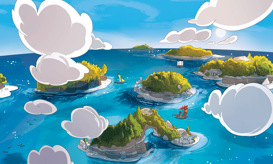 Small Islands Board Game by Lucky Duck Games