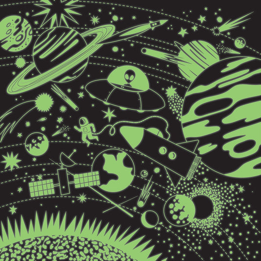 Space Illuminated 500 Piece Glow in the Dark Family Puzzle by Galison - 3