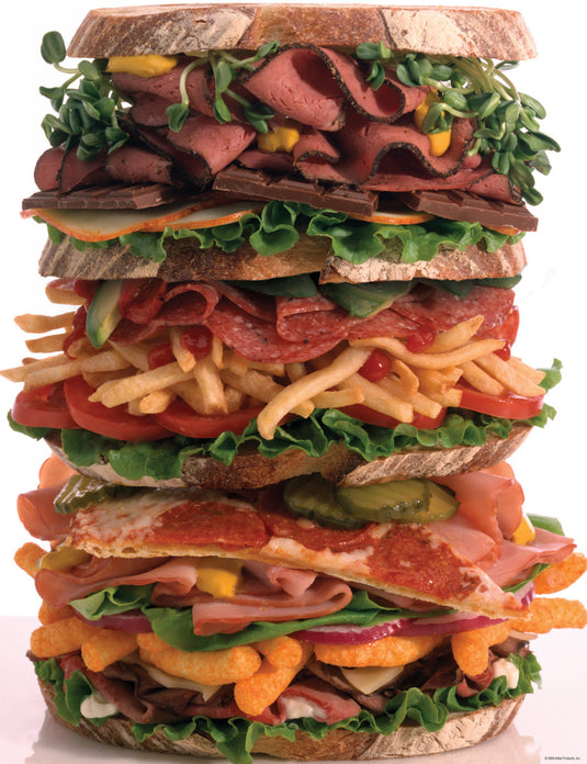 Snack Stack 500 Piece Jigsaw Puzzle by Springbok - 1