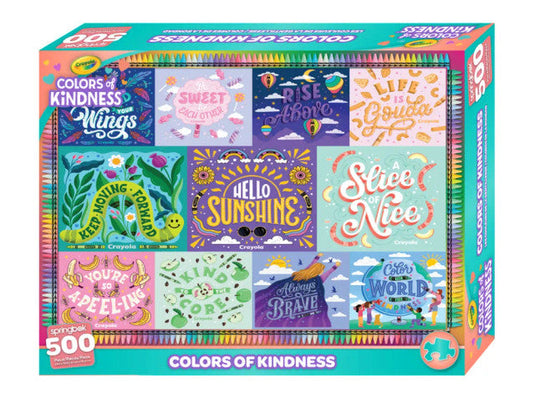 Crayola Colors of Kindness 500 Piece Jigsaw Puzzle by Springbok - 2