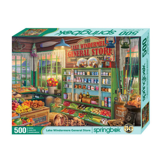 Lake Windermere General Store 500 Piece Jigsaw Puzzle by Springbok - 2