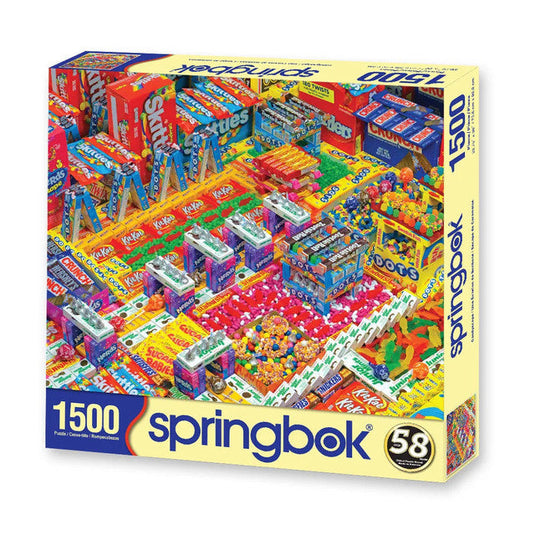 Candyscape 1500 Piece Jigsaw Puzzle by Springbok - 2