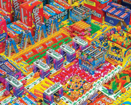 Candyscape 1500 Piece Jigsaw Puzzle by Springbok - 1