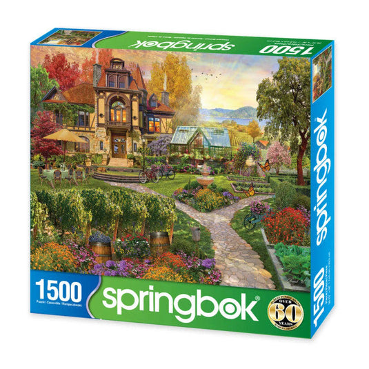 Vineyard Retreat 1500 Piece Jigsaw Puzzle by Springbok - 2