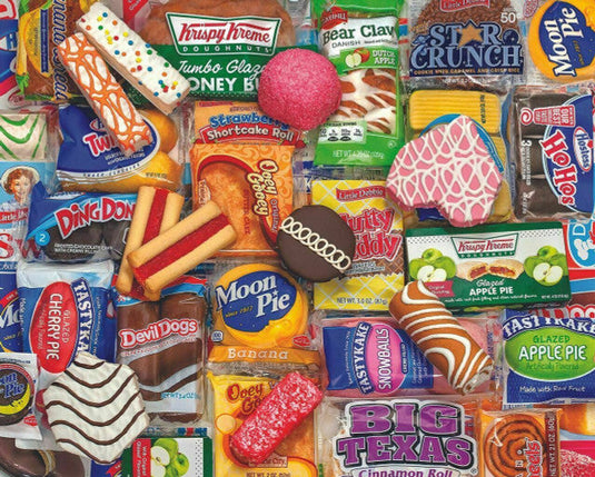 Snack Treats 2000 Piece Jigsaw Puzzle by Springbok - 1