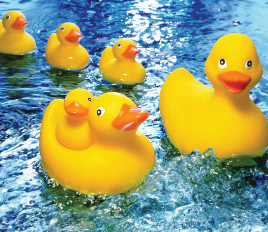 Rubber Duckie 60 Piece Jigsaw Puzzle by Springbok - 1