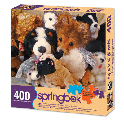 Playtime Puppies 400 Piece Jigsaw Puzzle by Springbok - 2