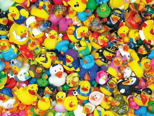 Funny Duckies 400 Piece Jigsaw Puzzle by Springbok - 1