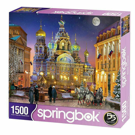 Russian Christmas 1000 Piece Jigsaw Puzzle by Springbok - 2