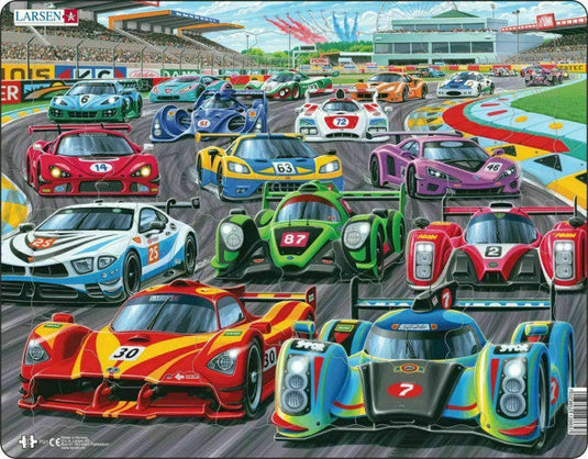 Speed Racer 36 Piece Jigsaw Puzzle by Springbok - 1