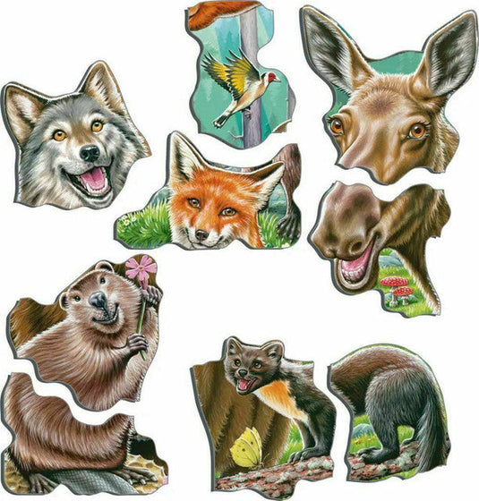 Happy Forest 42 Piece Jigsaw Puzzle by Springbok - 2