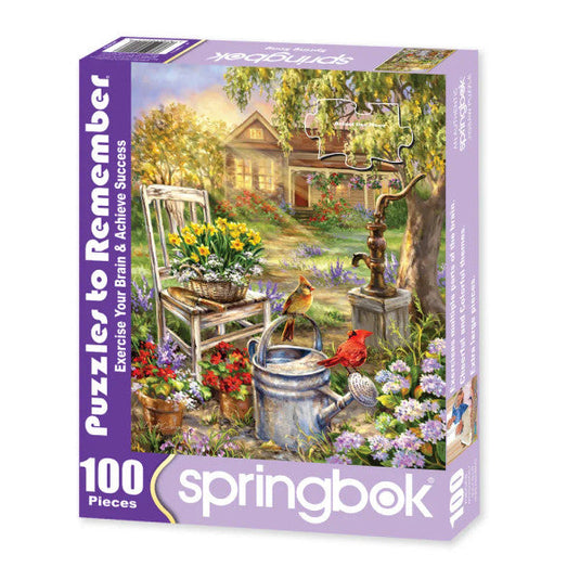 Spring Song 100 Piece Jigsaw Puzzle by Springbok - 1