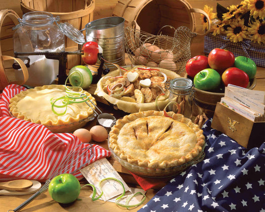 Apple Pie 1500 Piece Jigsaw Puzzle by Springbok - 1
