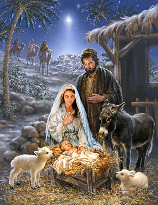 Savior is Born 1000 Piece Jigsaw Puzzle by Springbok - 1