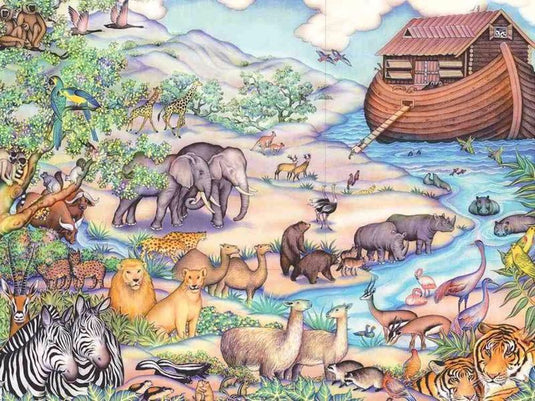 Noah's Ark 400 Piece Jigsaw Puzzle by Springbok - 1