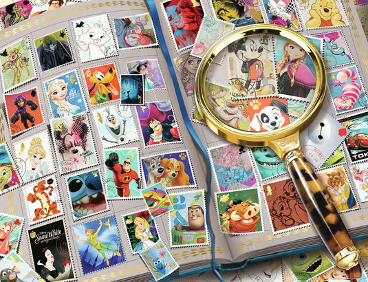 Disney Stamp Album 2000 Piece Jigsaw Puzzle by Ravensburger