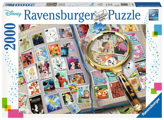 Disney Stamp Album 2000 Piece Jigsaw Puzzle by Ravensburger