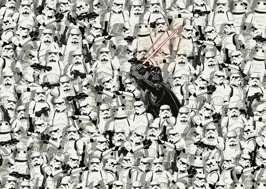 Challenge: Star Wars 1000 Piece Jigsaw Puzzle by Ravensburger - 1
