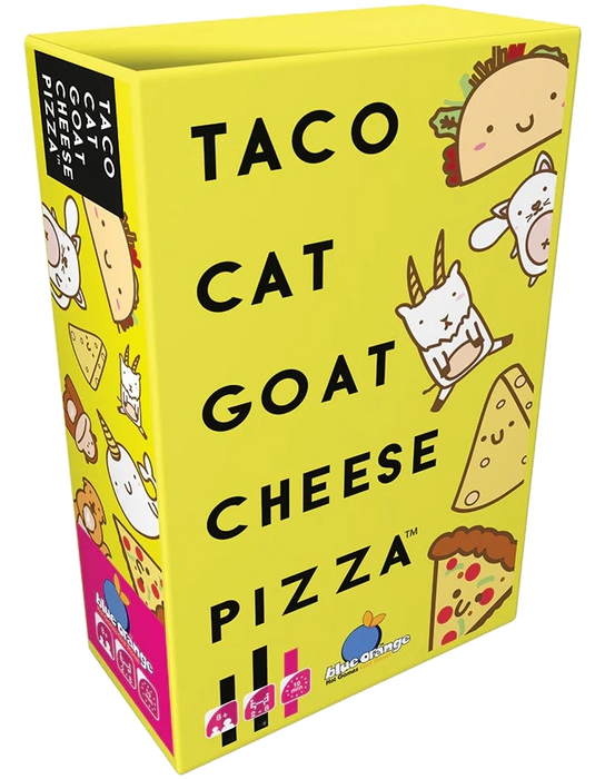 Taco Cat Goat Cheese Pizza Card Game by Blue Orange Games