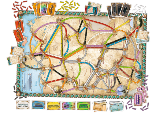 Ticket To Ride: Germany Board Game by Days Of Wonder