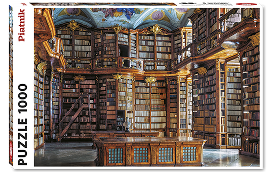 Library Monastery St. Florian 1000 Piece Jigsaw Puzzle by Piatnik