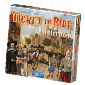 Ticket To Ride Cities: Amsterdam Board Game by Days Of Wonder