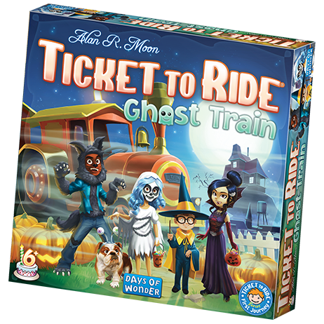 Ticket To Ride: Ghost Train Board Game by Days Of Wonder