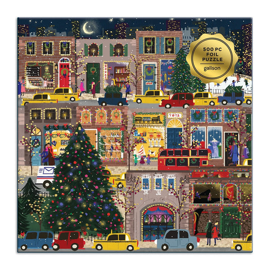 Winter Lights 500 Piece Jigsaw Puzzle by Galison - 2