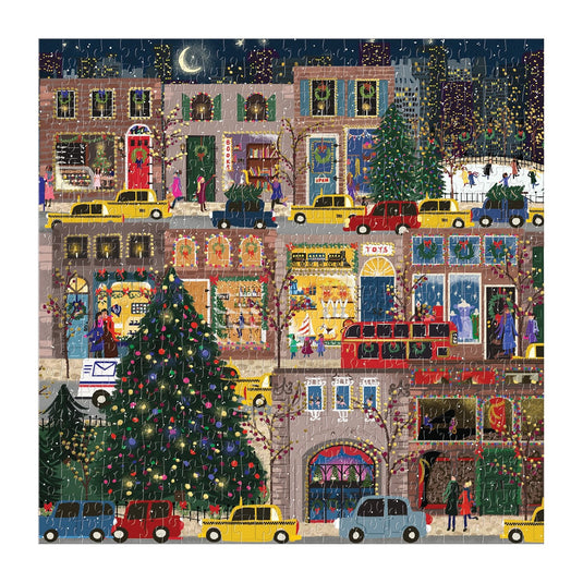 Winter Lights 500 Piece Jigsaw Puzzle by Galison - 3