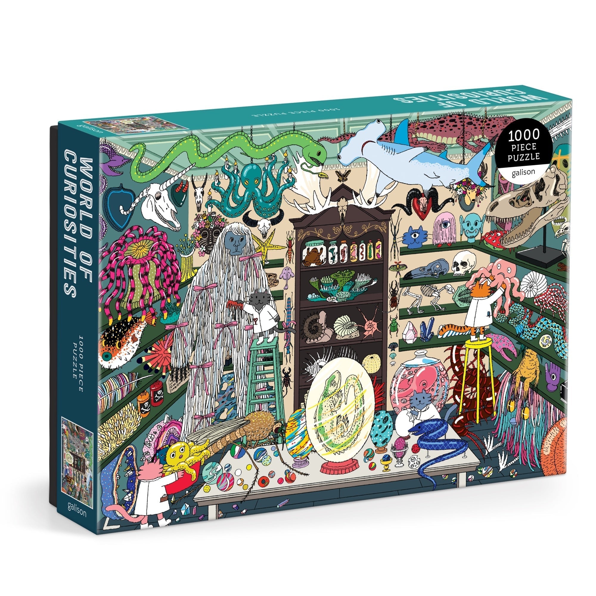 World of Curiosities 1000 Piece Jigsaw Puzzle by Galison