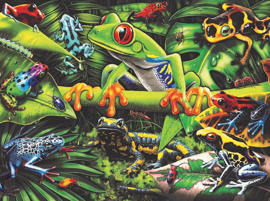 Amazing Amphibians 35 Piece Jigsaw Puzzle by Ravensburger - 1
