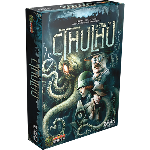 Pandemic Reign Of Cthulhu Board Game by Z-Man Games