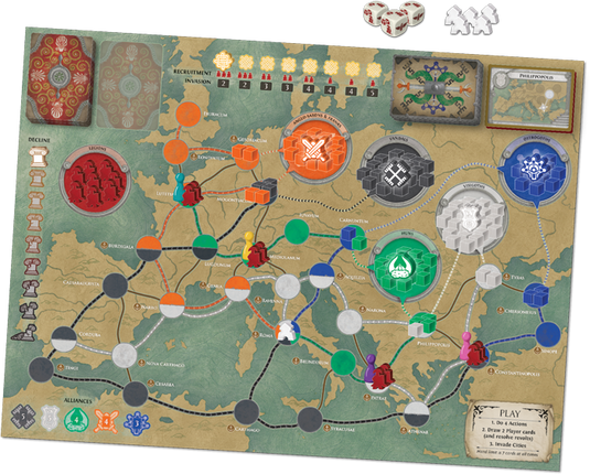 Pandemic Fall Of Rome Board Game by Z-Man Games