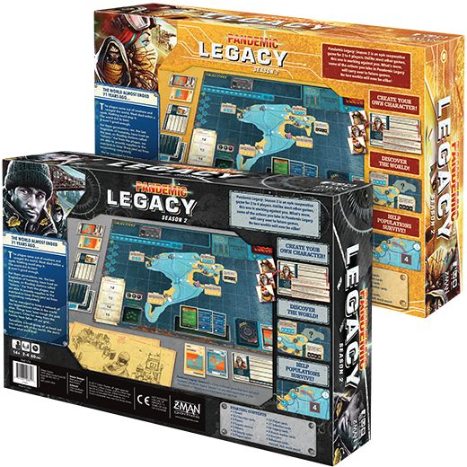 Pandemic Legacy - Season 2 Board Game by Z-Man Games
