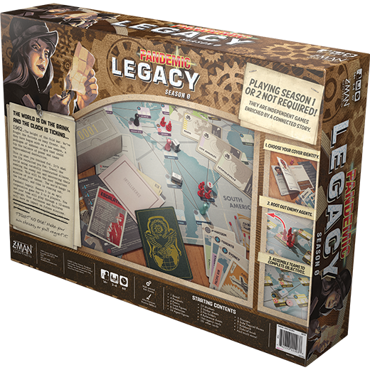 Pandemic Legacy - Season 0 Board Game by Z-Man Games