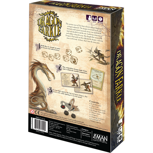 Dragon Farkle Board Game by Z-Man Games