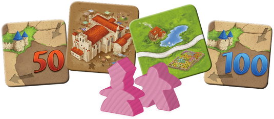 Carcassonne: Expansion #1 Inns And Cathedrals Board Game Expansion by Z-Man Games