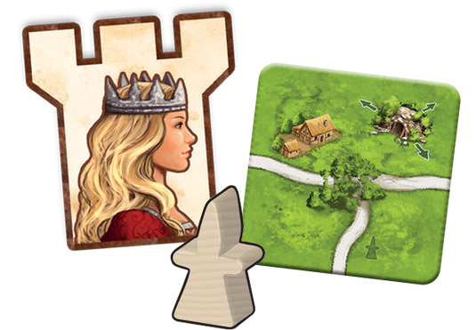 Carcassonne: Expansion #3 The Princess & The Dragon Board Game Expansion by Z-Man Games