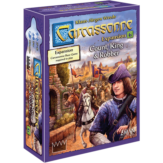 Carcassonne: Expansion #6 Count, King & Robber Board Game Expansion by Z-Man Games