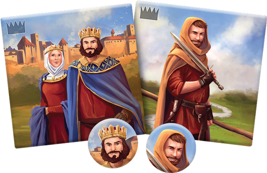 Carcassonne: Expansion #6 Count, King & Robber Board Game Expansion by Z-Man Games