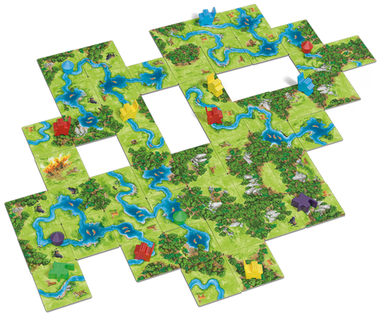 Carcassonne: Hunters And Gatherers Board Game by Z-Man Games